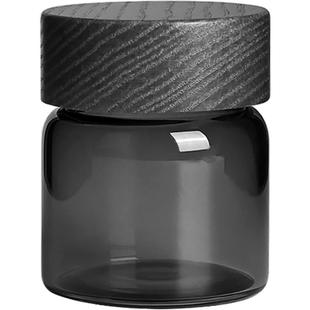 德国避光玻璃密封罐精品茶叶罐迷你便携咖啡豆粉保存分装小储茶盒