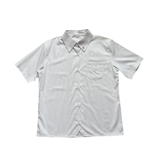 七月半夏原创泰式日制校供制服学院条纹角襟jk衬衫女内搭短袖长袖