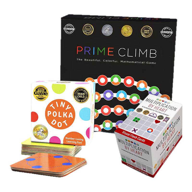 快慢狐数学跳棋圆点卡分龄进阶套装数感启蒙益智玩具儿童节礼物3+