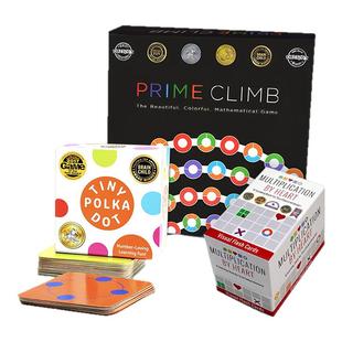 快慢狐数学跳棋圆点卡分龄进阶套装数感启蒙益智玩具儿童节礼物3+