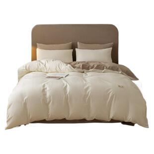 纯棉四件套100全棉被套床单床品高级感宿舍床上三件套床笠款单件