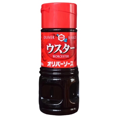 日本进口奥利棒伍斯特调味汁辣酱油调味料猪排调味酱360g急汁