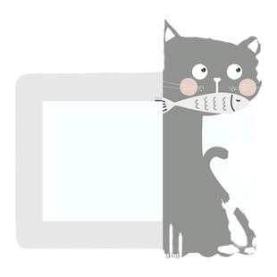 可爱猫咪开关贴保护套现代简约卡通插座边框装饰套亚克力创意墙贴