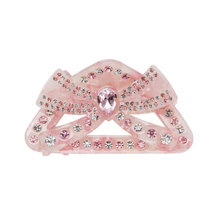 NanaJacqueline新款镂空三角形立体蝴蝶结抓夹高级感发夹头饰发饰