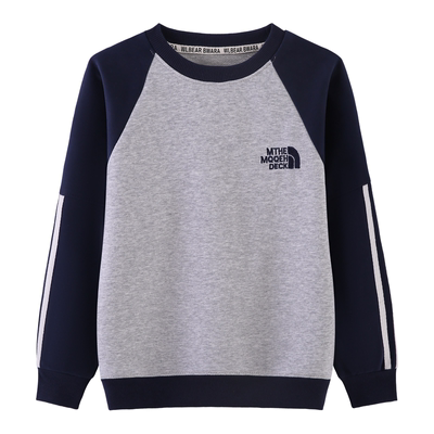 史努比男童秋冬装卫衣一体加绒