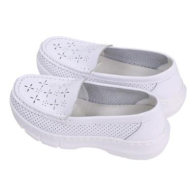 慕伊莱四季款护士鞋镂空软底透气