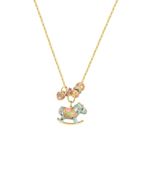 AJIDOU阿吉豆项链女S925银锁骨链