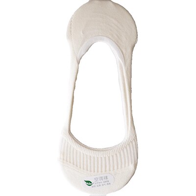 白色船袜女不掉跟防滑夏季薄款