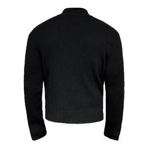 JCAESAR ZIPPER-SWEATER斜拉链毛衣 高弹包芯纱 贯穿式双开斜拉链