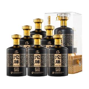 沱牌舍得酒52度浓香型白酒粮食酒优级酒白酒整箱礼盒年货送礼六支