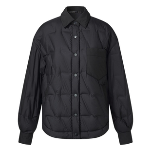 首降|歌莉娅95%鹅绒轻薄羽绒服女冬季2025新款小众直充绒外套