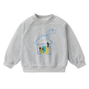 男童卫衣春装2026春秋新款童装儿童宝宝小童休闲女童上衣男孩秋季