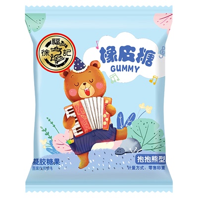 徐福记喜糖喜饼宝宝礼升学宴橡皮糖棒棒糖硬糖糖果清新小零食散装