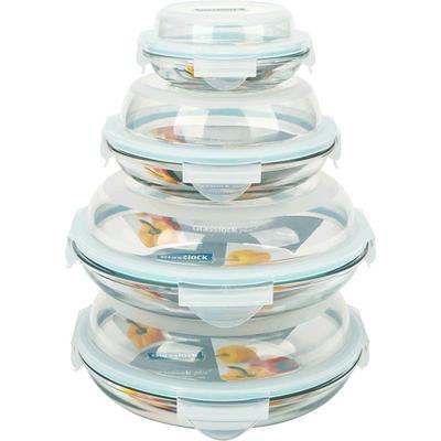 glasslock钢化玻璃餐盘保鲜盒