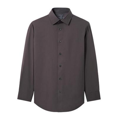 衬衫老罗抗皱免烫长袖衬衫