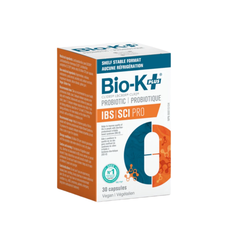 加拿大Bio-K IBS Support Probiotic IBS支持益生菌 500亿 耐储存