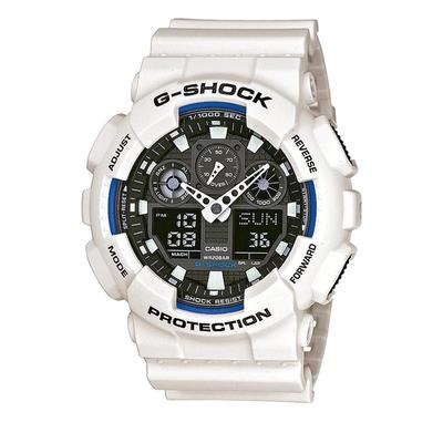 Casio卡西欧手表时尚潮流防水学生运动款手表男女款GA-100B-7ADR