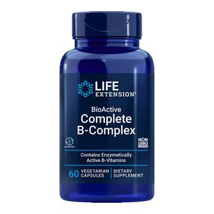 保税 活性复合维生素B族含B2 B12叶酸美国进口原装Life Extension