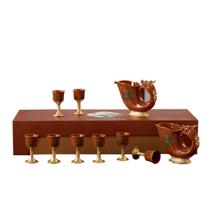 【官方旗舰】茅台生肖系列酒具高端陶瓷酒具礼盒白酒杯商务礼物