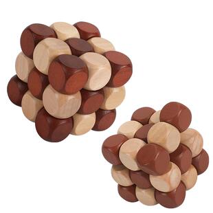 儿童益智鲁班锁孔明锁玩具神龙摆尾古典智力开发教具学习木头魔方