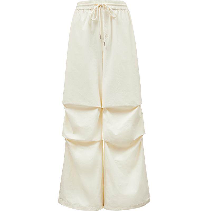 ONLY捏褶设计工装裤休闲裤