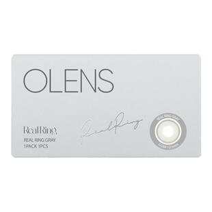 新品韩国OLENS半年抛美瞳1片小鹿棕自然小直径隐形眼镜进口正品