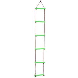 儿童秋千幼儿园单头塑料爬梯儿童爬绳室内户外健身攀爬高玩具器材