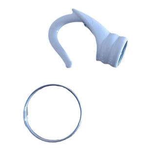 金属烤漆材质吊杆伸缩杆安全出口标志灯衔接头螺丝夹灯钩吸盘铁杆