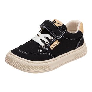 回力儿童帆布鞋男童鞋子春秋款小学生板鞋低帮女童布鞋软底休闲鞋