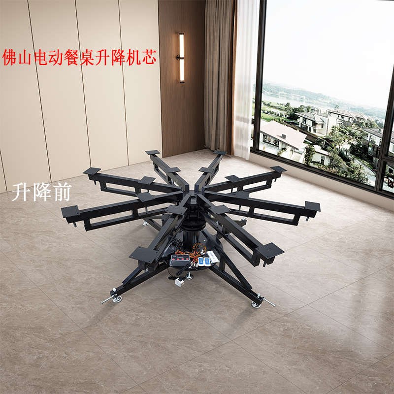 自动电动餐桌机芯转盘旋转平台牧鑫220V控制器 调速电机 马达配件