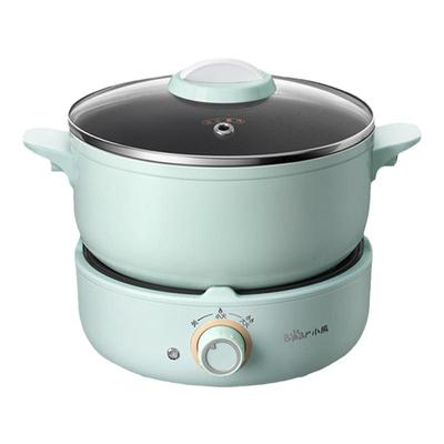 小熊电煮锅分体宿舍家用电炒火锅