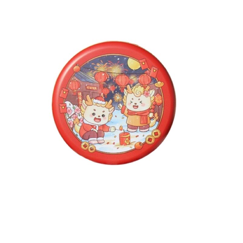 中号新年曲奇雪花酥礼盒10个包邮