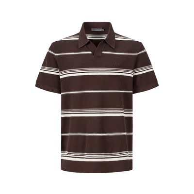 卓凡尼·华伦天奴凉感针织POLO衫