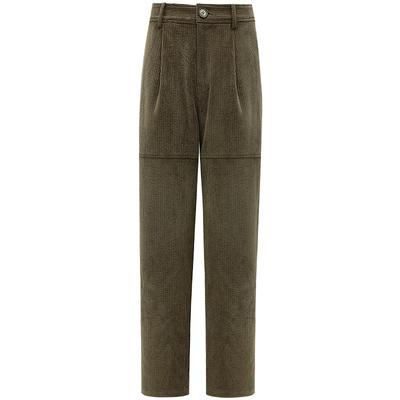 COCOBELLA条绒宽松高腰工