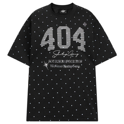 [蒲熠星同款]404MOB烫钻短袖T