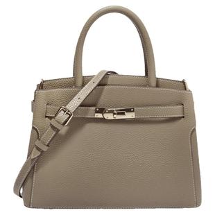 百丽包包女鎏金岁月凯莉包妈妈包质感通勤大容量手提包婚包X7257A