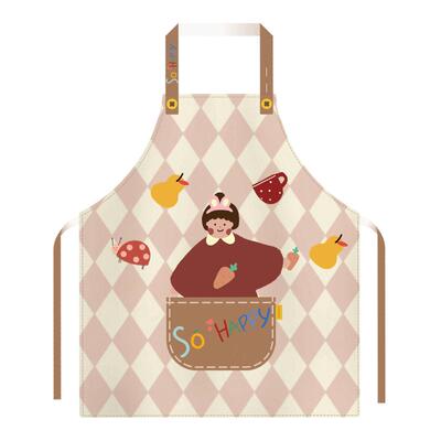 川岛屋亲子围裙厨房家用2026新款