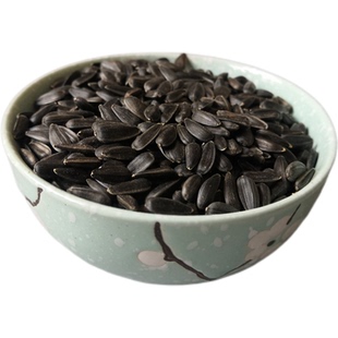 黑珍珠小瓜子葵花子油葵籽鹦鹉鸟食仓鼠零食鸟粮鸟食鸽子食粮包邮