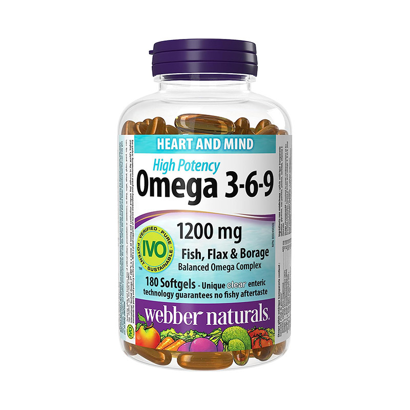 Omega3-6-9复合鱼油胶囊1200mg