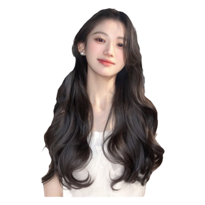 假发片增发蓬松接发片大波浪