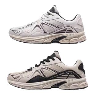 骆驼逆光运动鞋男2026春季休闲跑步鞋防滑徒步户外登山鞋加绒黑色