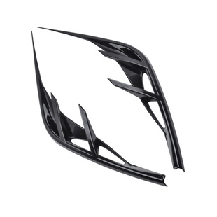 专用于2026新款九代凯美瑞前脸改装饰獠牙雾灯框前杠包角护角配件