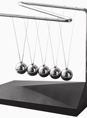 永动机牛顿摆球撞球混沌摆书房男办公室桌面装饰解压摆件开业礼物