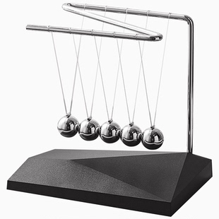 永动机牛顿摆球撞球混沌摆书房男办公室桌面装饰解压摆件开业礼物