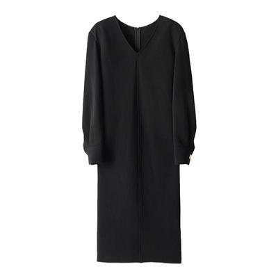 龍喜儿77棉16涤纶7氨纶连衣裙