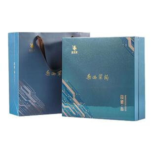 霍将军岳西翠兰2025新茶叶礼盒明后春茶包装盒一级过年400g送礼