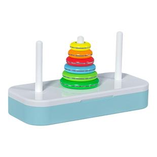 奇艺彩虹十层汉诺塔10层汉罗塔8层6八小学生比赛专用幼儿益智玩具
