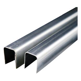 塑钢门窗轨道修复不锈钢条推拉门导轨滑道窗户滑轮滑轨轮U型槽轨