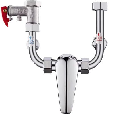电热水器u型混水阀的配件配大全冷热水龙头淋浴明装开关花洒阀芯