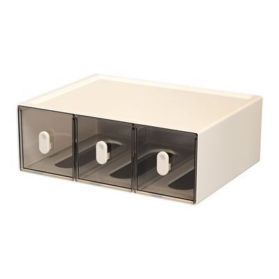 桌面收纳盒抽屉式文具置物架